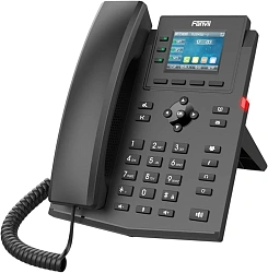Телефон IP Fanvil X303-2 Wire черный