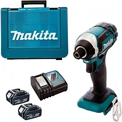 Шуруповерт Makita DTD152RME аккум. патрон:шестигр.1/4" (кейс в комплекте)