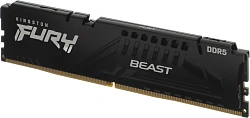 Память DDR5 2x32GB 5200MHz Kingston KF552C40BBK2-64 Fury Beast RTL Gaming PC5-41600 CL40 DIMM 288-pin 1.25В kit dual rank с радиатором Ret