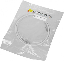 Патч-корд Lanmaster LAN-PC45/S5E-1.5-GY FTP RJ-45 вил.-вилка RJ-45 кат.5E 1.5м серый LSZH (уп.:1шт)