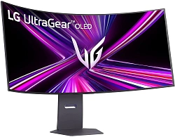 Монитор LG 44.5" 45GX950A-B черный OLED LED 0.03ms 21:9 HDMI M/M матовая HAS 13000cd 178гр/178гр 5120x2160 165Hz DP 4K USB
