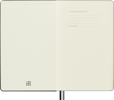 Блокнот Moleskine CLASSIC EXPENDED QP060EXP Large 130х210мм 400стр. линейка твердая обложка черный