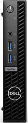 Неттоп Dell Optiplex 7010 Micro i5 13500T (1.6) 8Gb SSD256Gb UHDG 770 Linux GbitEth WiFi BT 260W мышь клавиатура черный (7010-5820)