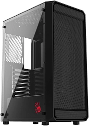 Корпус Bloody BD-CC114 черный без БП ATX 8x120mm 1xUSB2.0 1xUSB3.0 audio bott PSU