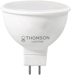 Лампа светодиодная Thomson TH-B2321 4Вт цок.:GU5.3 рефлек. 220B св.свеч.бел.хол. MR16 (упак.:1шт)