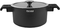 Кастрюля Rondell Modern RDA-1727 4.4л. d=24см (с крышкой) черный