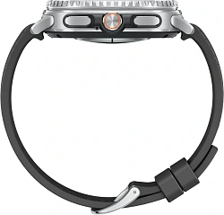 Смарт-часы Samsung Galaxy Watch 8 Classic LTE 46мм 1.34" Super AMOLED корп.серебристый рем.черный (SM-L505FZKACAU)