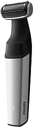 Триммер Philips Series 5000 BG5021/15 серебристый/черный 5Вт (насадок в компл:3шт)