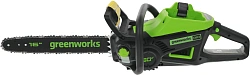 Цепная пила Greenworks GD60CS25 аккум. 2500Вт дл.шины:16" (40cm) (2008907)