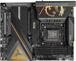 Материнская плата MSI MEG Z890 ACE  Soc-1851 Intel Z890 4xDDR5 ATX AC`97 8ch(7.1) 10Gigabit RAID+HDMI