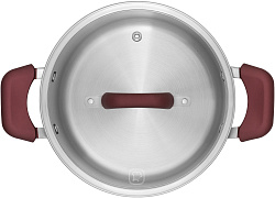 Кастрюля Rondell Bojole RDS-736 3.3л. d=20см (с крышкой) стальной