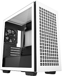 Корпус Deepcool CH370 белый без БП mATX 7x120mm 4x140mm 2xUSB3.0 audio bott PSU