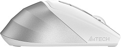 Мышь A4Tech Fstyler FB45CS Air белый оптическая 2000dpi silent беспров. BT/Radio USB 7but (FB45CS AIR USB (SILVER WHITE))