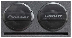 Сабвуфер автомобильный Pioneer TS-WX1220AH 1000Вт активный (30см/12")