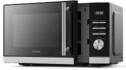 Микроволновая Печь Hyundai HYM-D3005 20л. 700Вт черный/стальной