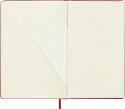 Блокнот Moleskine CLASSIC QP062R Large 130х210мм 240стр. нелинованный твердая обложка красный