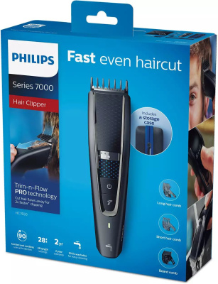 Машинка для стрижки Philips HC7650/15 черный