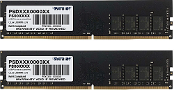 Память DDR4 2x8GB 2666MHz Patriot PSD416G2666K Signature RTL PC4-21300 CL17 DIMM 288-pin 1.2В kit single rank Ret