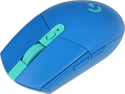 Мышь Logitech G304 Lightspeed синий оптическая 12000dpi беспров. USB 5but (910-006018)
