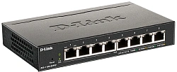 Коммутатор D-Link DGS-1100-08PV2/A4A (L2) 8x1Гбит/с 8PoE 64W настраиваемый