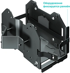 Коробка для аксессуаров Onkron A2N черный 17"-27" макс.5кг настольный фиксированный