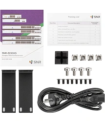 Коммутатор SNR SNR-S2300G-8TM (L2) 8x1Гбит/с 2SFP управляемый