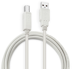 Кабель Buro USB A(m) USB B(m) 3м (USB2.0-AM/BM-3) серый