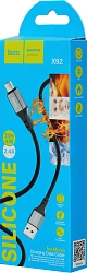 Кабель Hoco X92 Honest Micro USB (m)-micro USB (m) 3м черный коробка
