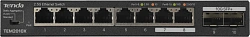 Коммутатор Tenda TEM2010X (L2) 8x2.5Гбит/с 2SFP+ неуправляемый