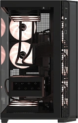 Корпус Formula Crystal Z7 PA черный без БП ATX 5x120mm 1xUSB3.0 1xUSB3.1 audio bott PSU