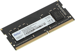 Память DDR4 8Gb 2666MHz Netac NTBSD4N26SP-08 Basic RTL PC4-21300 CL19 SO-DIMM 260-pin 1.2В single rank Ret
