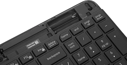Клавиатура + мышь Logitech MK470 клав:графитовый/светло-серый мышь:графитовый USB беспроводная slim (920-009180)