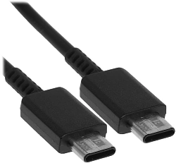 Кабель Samsung EP-DX310JBRGRU USB Type-C (m)-USB Type-C (m) 1.8м черный (упак.:1шт)