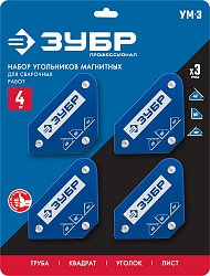 Угольник магн. Зубр 40050-04