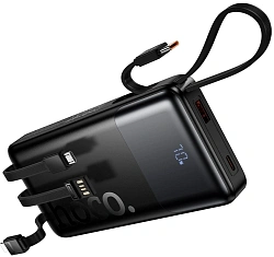 Мобильный аккумулятор Hoco J156 Founder 10000mAh QC3.0/PD3.0 22.5W 3A черный (62277)