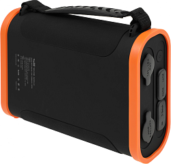 Электростанция портативная TopON TOP-X100 96000mAh 3A QC3.0 3xUSB черный/оранжевый (чехол в комплекте) (102705)