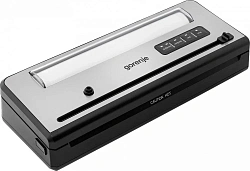 Вакуумный упаковщик Gorenje VS110BE 110Вт 9л/мин шир.пак.:30см серебристый/черный