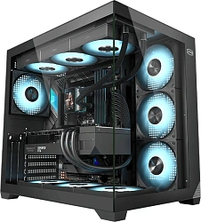 Корпус PcCooler C3T700 ARGB BK черный без БП ATX 6x120mm 4x140mm 1xUSB3.0 1xUSB3.1 audio bott PSU