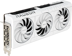 Видеокарта Asus PCI-E 5.0 PRIME-RX9070XT-O16GWHITE AMD Radeon RX 9070XT 16Gb 256bit GDDR6 2460/20000 HDMIx1 DPx3 HDCP Ret