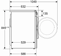 Стиральная машина Bosch WGE03200BY загр.фронтальная макс.:8кг