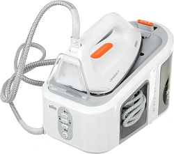 Парогенератор Braun IS3132WH 2400Вт белый/оранжевый