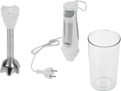 Блендер погружной Braun MultiQuick 7 MQ7000 WH 1000Вт белый/серебристый
