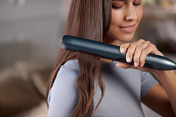 Выпрямитель Philips BHS732/00 бирюзовый макс.темп.:230С покрытие:керамическое с арган.маслом