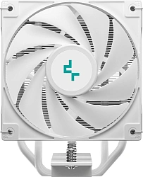 Устройство охлаждения(кулер) Deepcool AG400 Digital ARGB Soc-AM5/AM4/1200/1700/1851 белый 4-pin 31.6dB Al+Cu LCD 220W 636gr Ret (R-AG400-WHADMN-G-1)