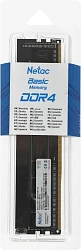 Память DDR4 8Gb 3200MHz Netac NTBSD4P32SP-08 Basic RTL PC4-25600 CL16 DIMM 288-pin 1.35В single rank Ret