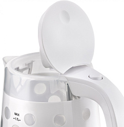 Чайник электрический Vitek VT-7048-01 1.7л. 2200Вт белый корпус: пластик