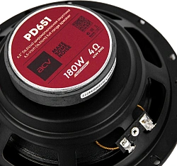 Колонки автомобильные ACV PD-651 BEATS (без решетки) 180Вт 88дБ 4Ом 16см (6.5дюйм) (ком.:2кол.) коаксиальные однополосные