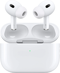 Гарнитура внутриканальные Apple AirPods Pro 2 2023 USB-C A3047/A3048/A2968 белый беспроводные bluetooth в ушной раковине (MTJV3ZA/A)