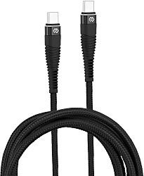 Кабель Digma DG-USBС-C-2M-100W USB Type-C (m)-USB Type-C (m) 2м черный