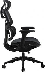 Кресло Cactus CS-MC555-BK черный сетка с подголов. крестов. пластик пластик черный